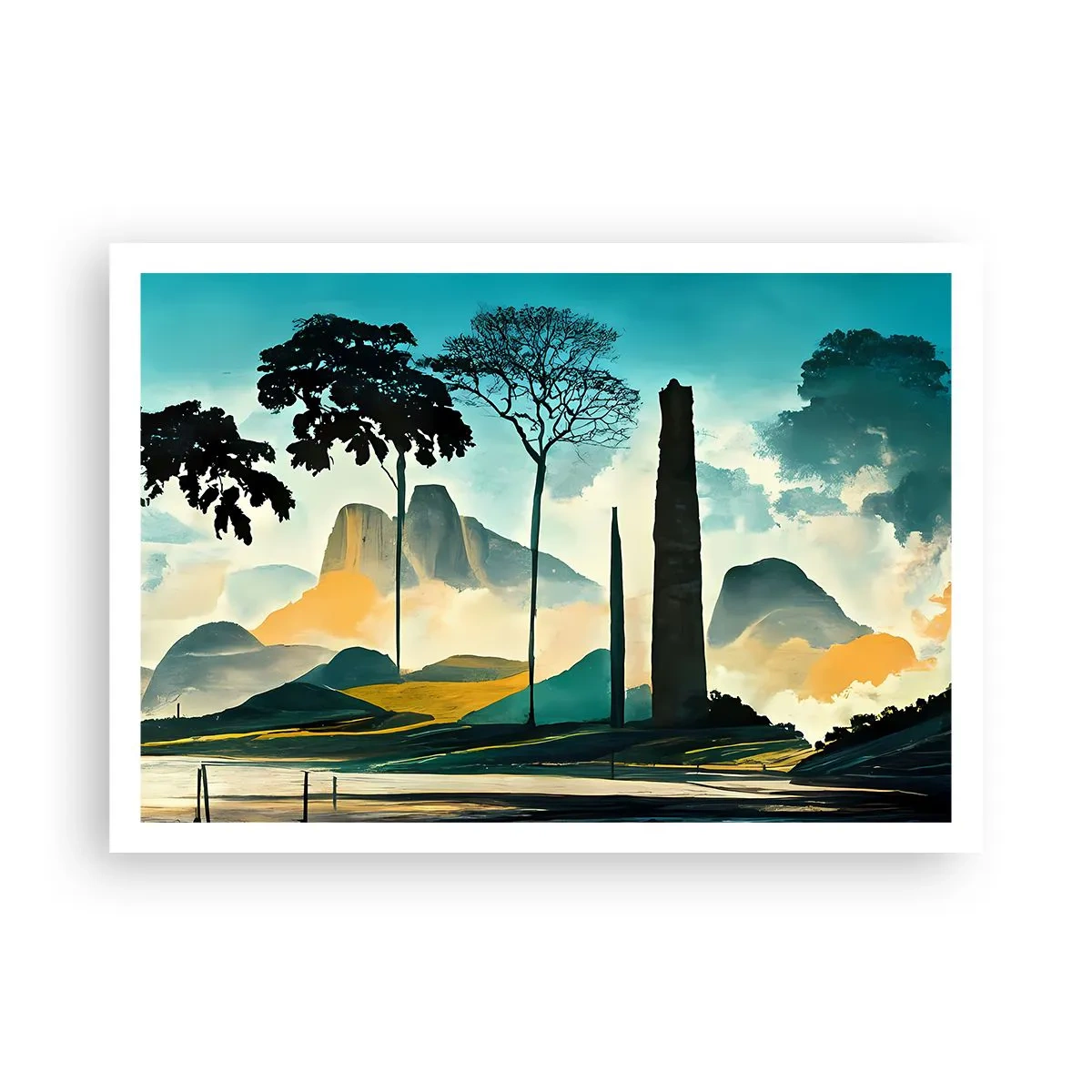 Pôster - Cada vez mais alto - 100x70 cm