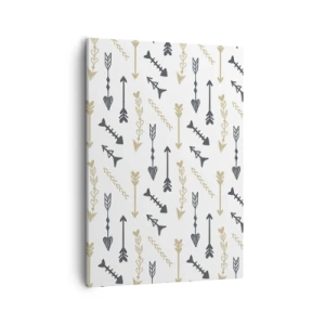 Quadro em tela - O sonho do arqueiro - 50x70 cm