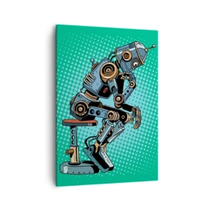 Quadro em tela - Sobre a essência do ser - 50x70 cm