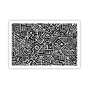 Pôster - Composição pré-colombiana - 91x61 cm