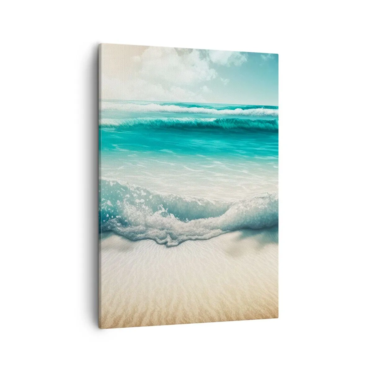 Quadro em tela - A paz do oceano - 50x70 cm