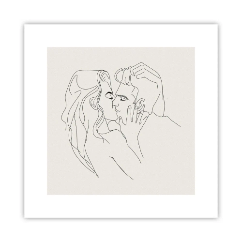 Pôster - Emaranhados pelo sentimento - 30x30 cm