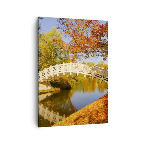 Quadro em tela - Na ponte branca dos suspiros - 50x70 cm