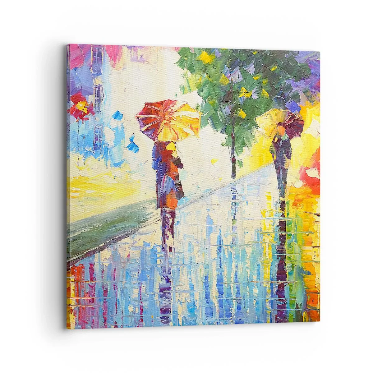 Quadro em tela - E tudo está claro - 70x70 cm