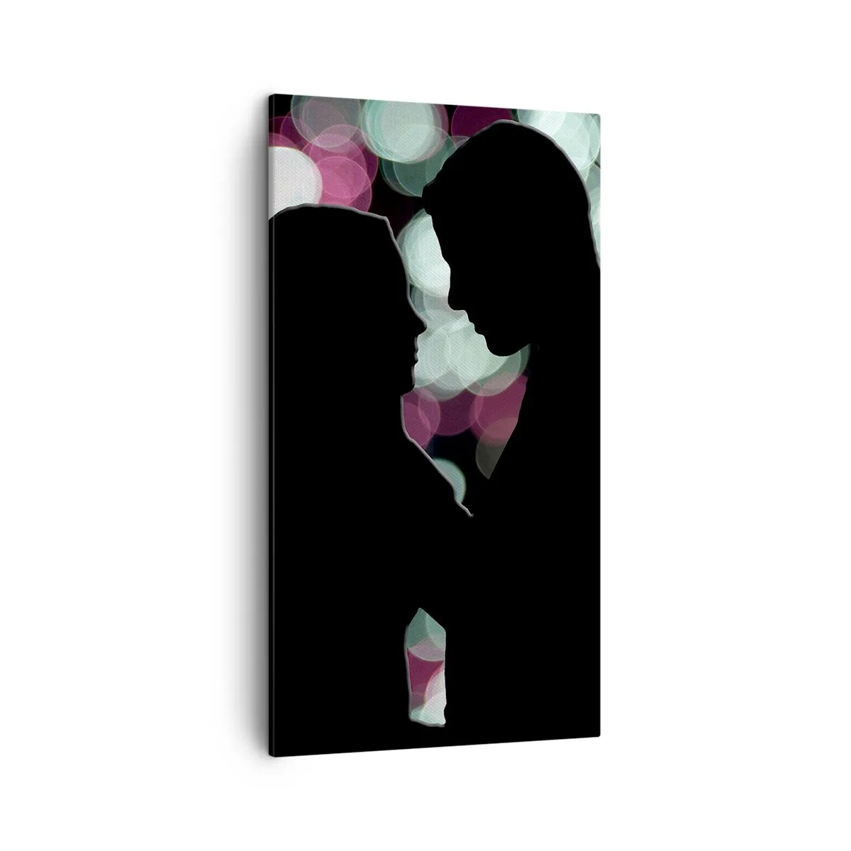 Quadro em tela - Sim! - 45x80 cm
