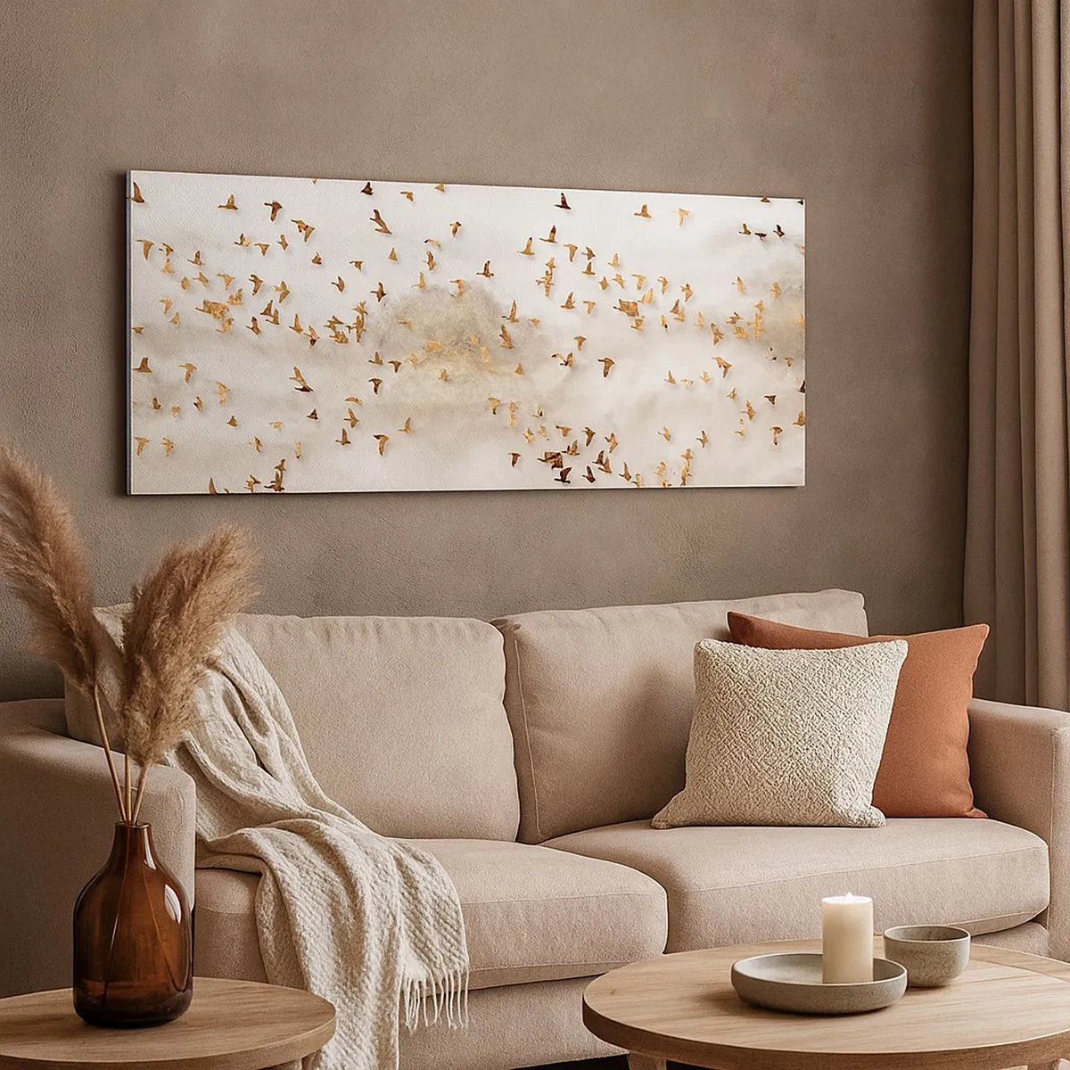 Quadro em tela - Está na hora… - 100x40 cm