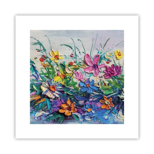 Pôster - Não é de todo natureza morta - 30x30 cm