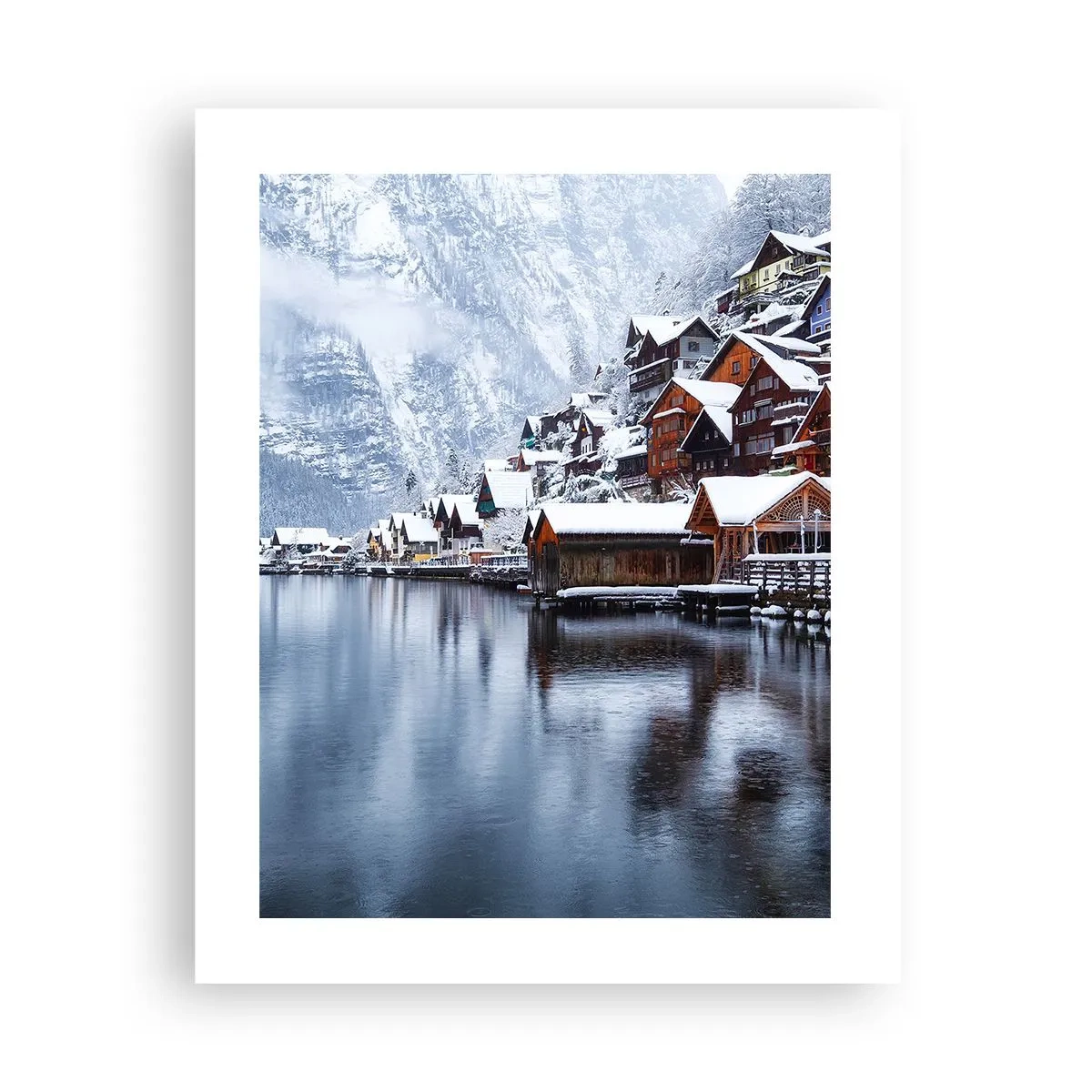 Pôster - Na decoração de inverno - 40x50 cm