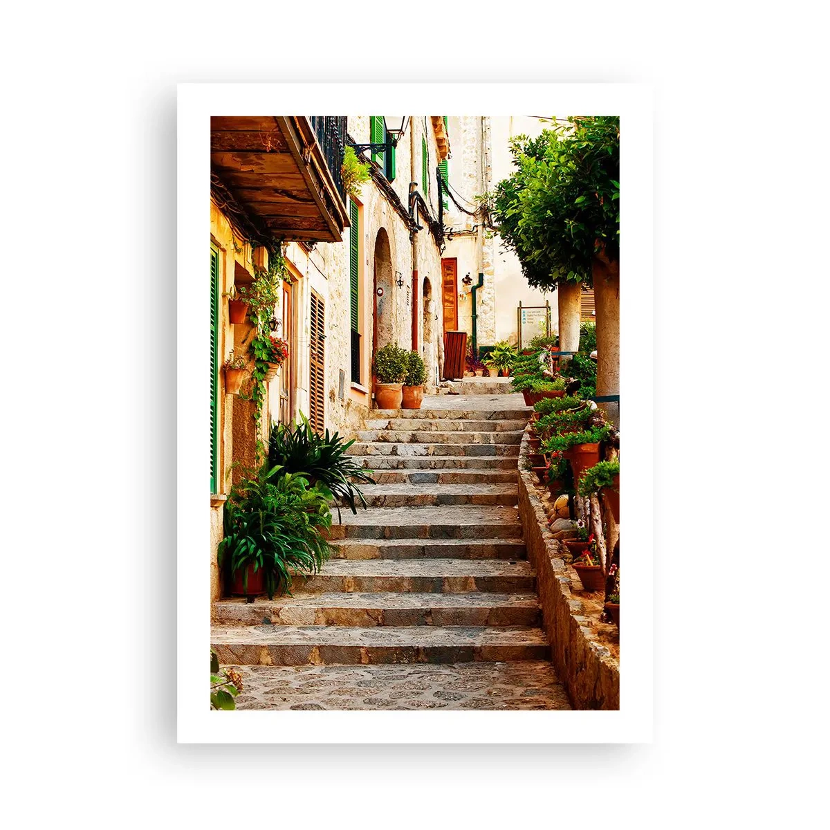 Pôster - O encanto das férias espanholas - 50x70 cm