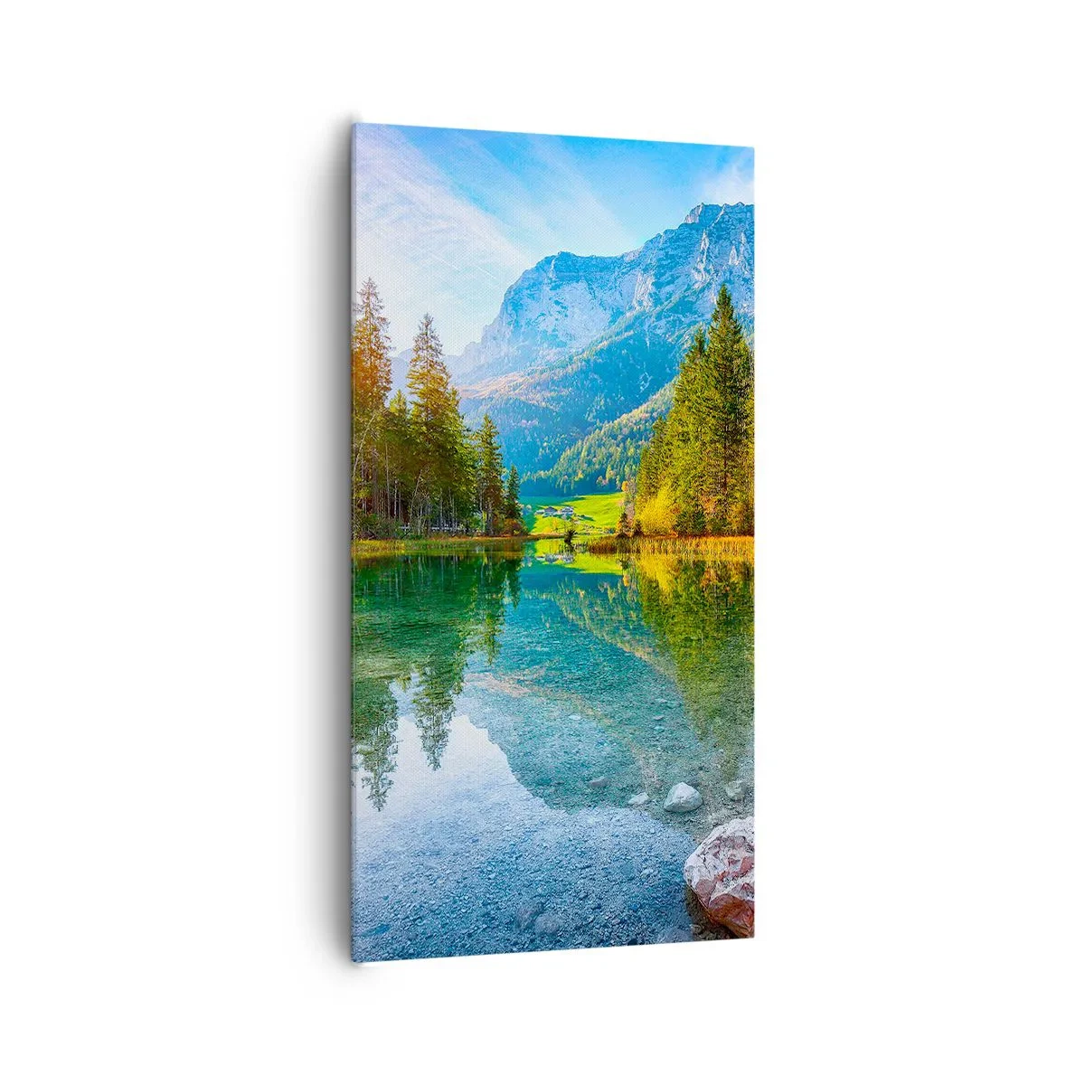 Quadro em tela - A suavidade do outono - 65x120 cm