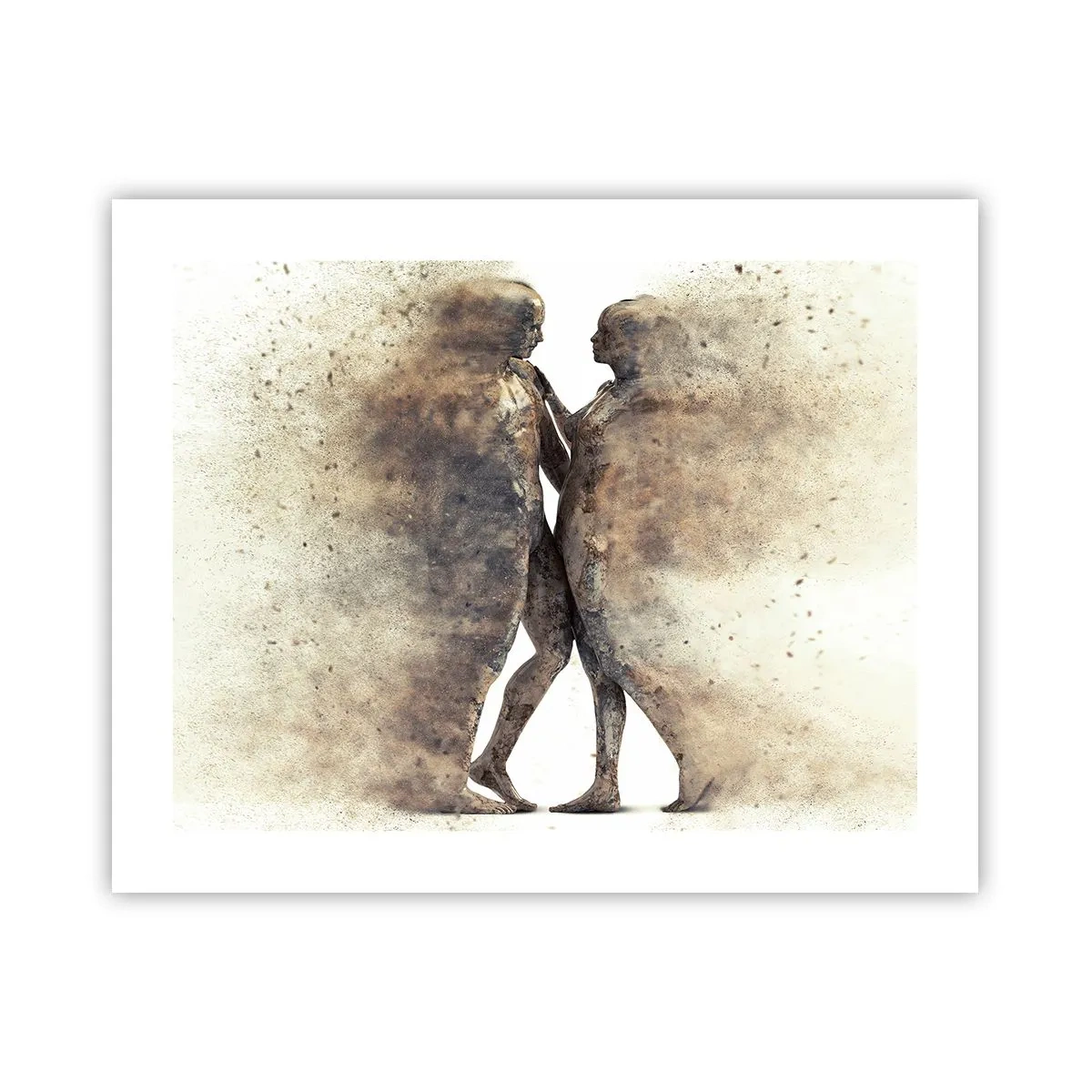 Pôster - Do pó vieram para amar - 50x40 cm