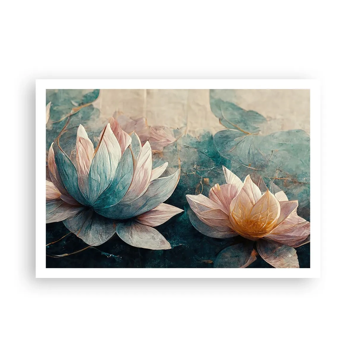 Pôster - Estrelas do lago - 100x70 cm