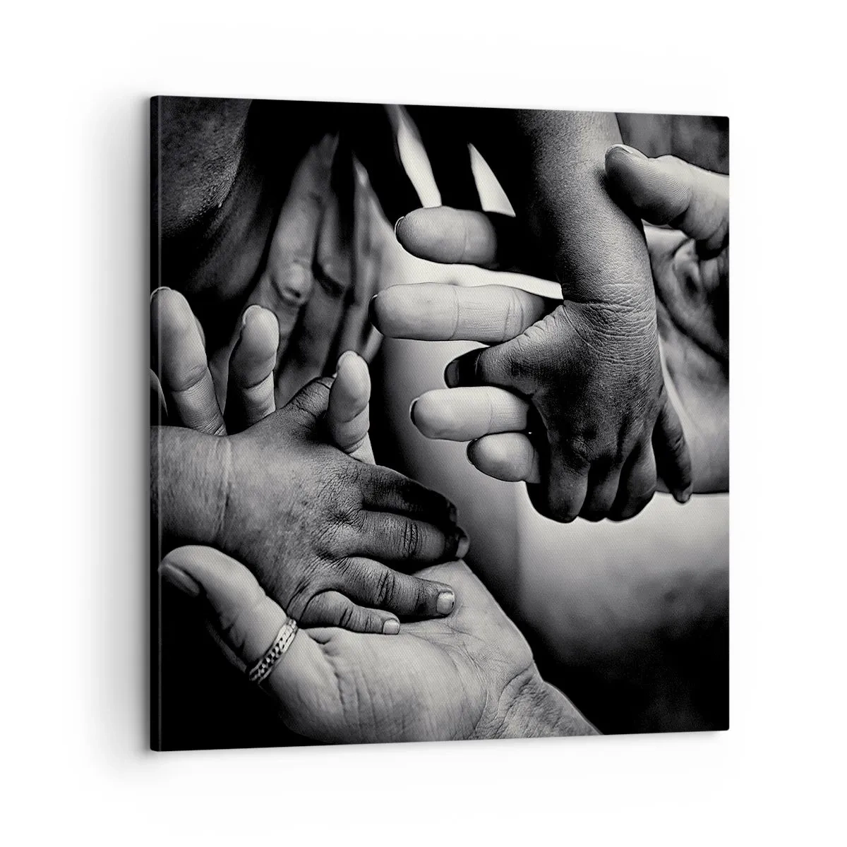 Quadro em tela - Ser humano - 60x60 cm