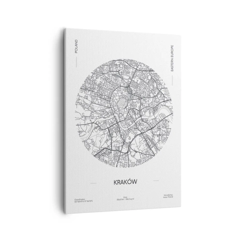 Quadro em tela - Anatomia de Cracóvia - 50x70 cm