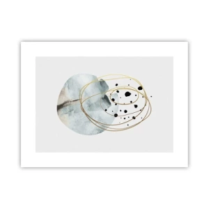 Pôster - No abraço ao espaço - 40x30 cm