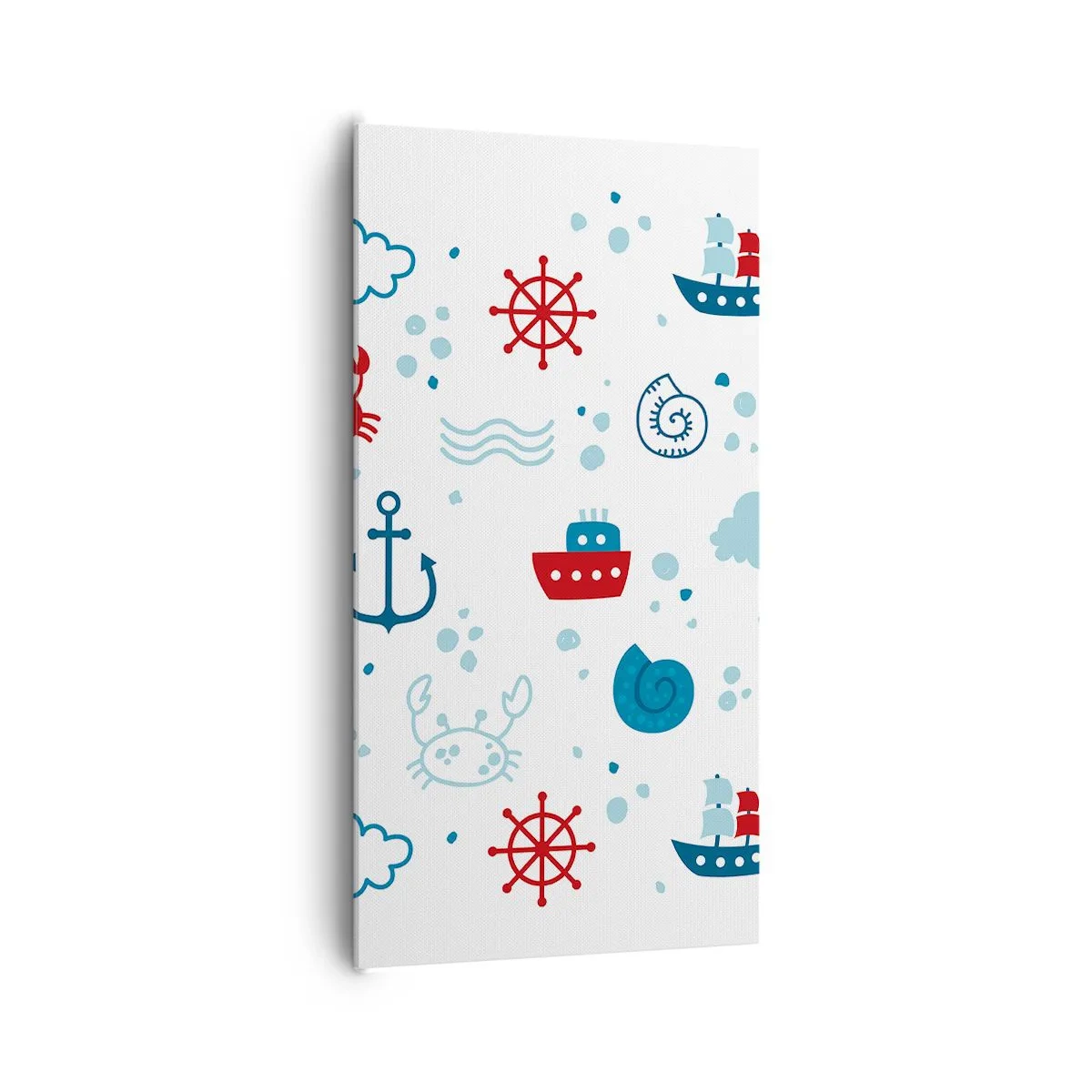 Quadro em tela - Conto de fadas do mar - 65x120 cm