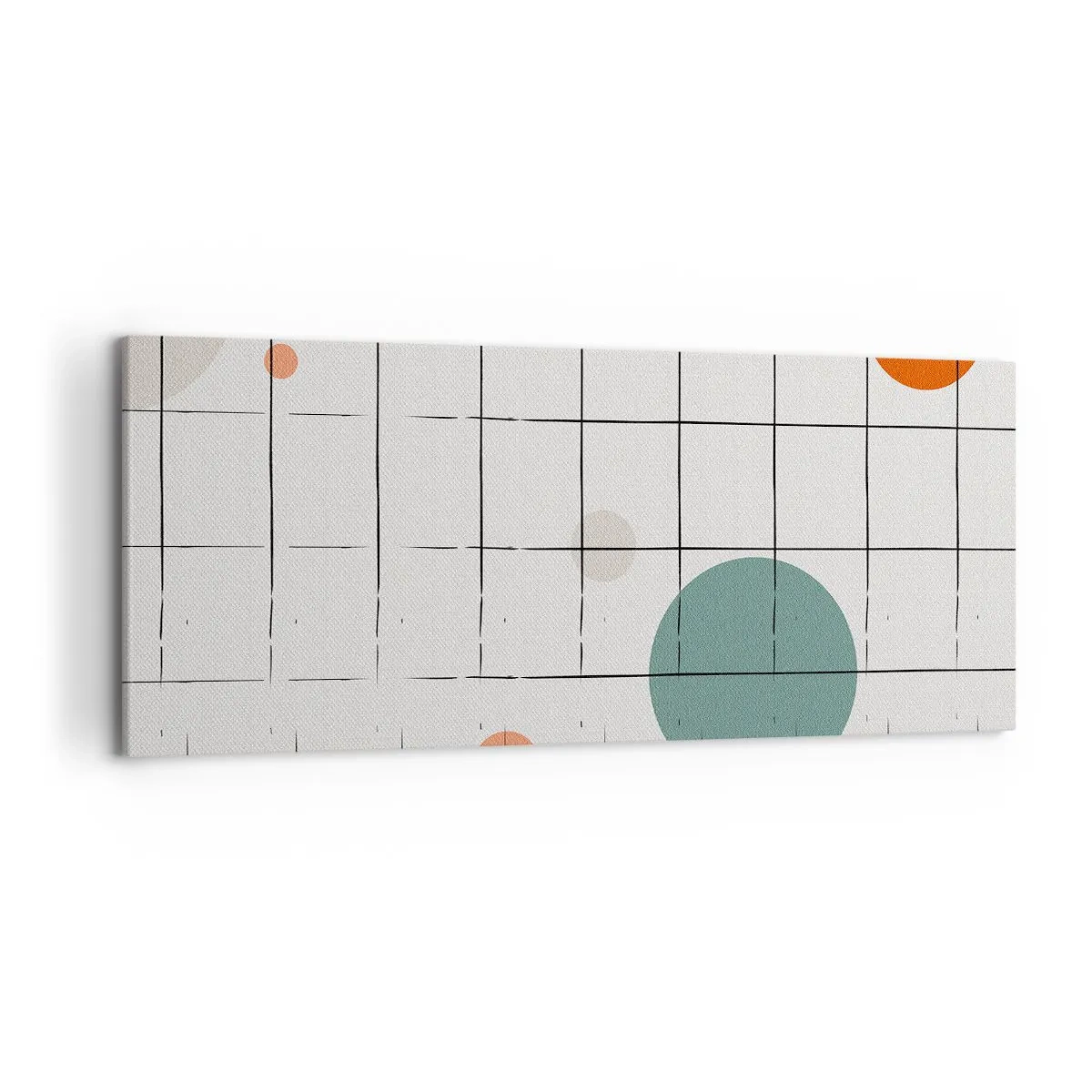 Quadro em tela - Encurralado. Nós ou eles? - 120x50 cm