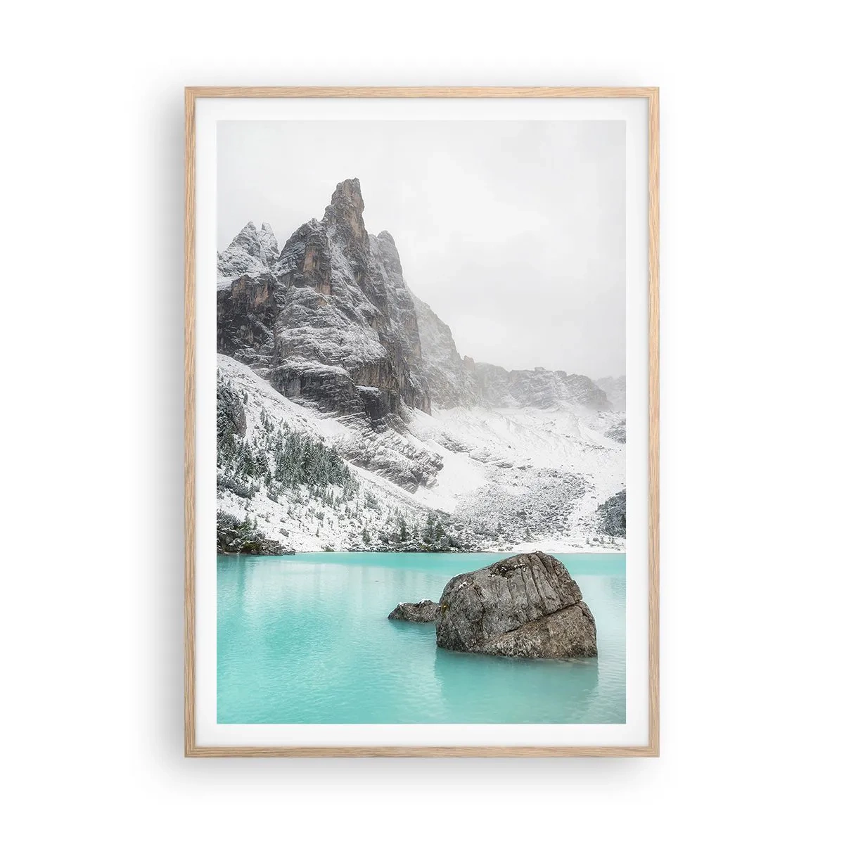 Pôster com moldura de carvalho claro - Na guarda - 70x100 cm