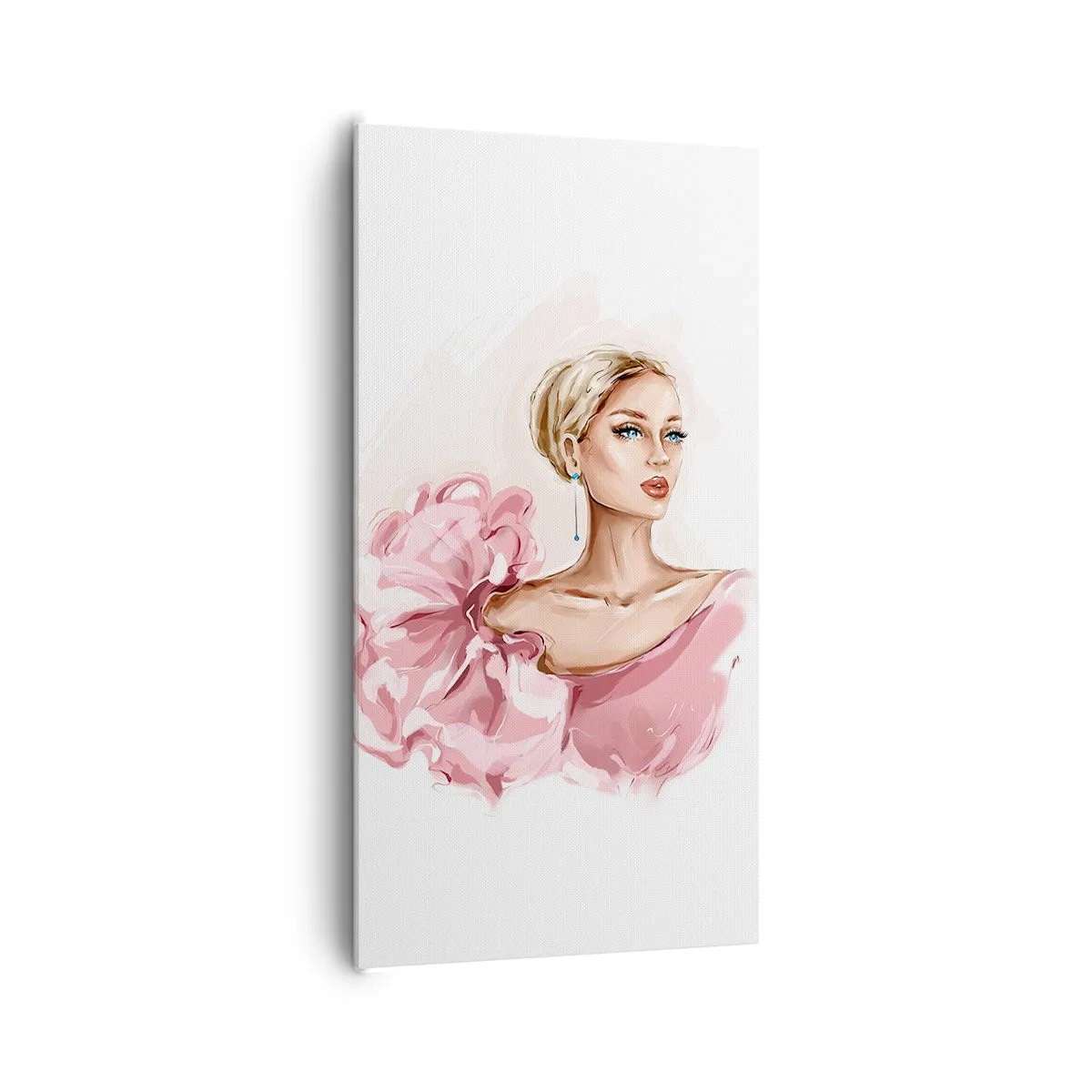 Quadro em tela - Parece pintada... - 65x120 cm