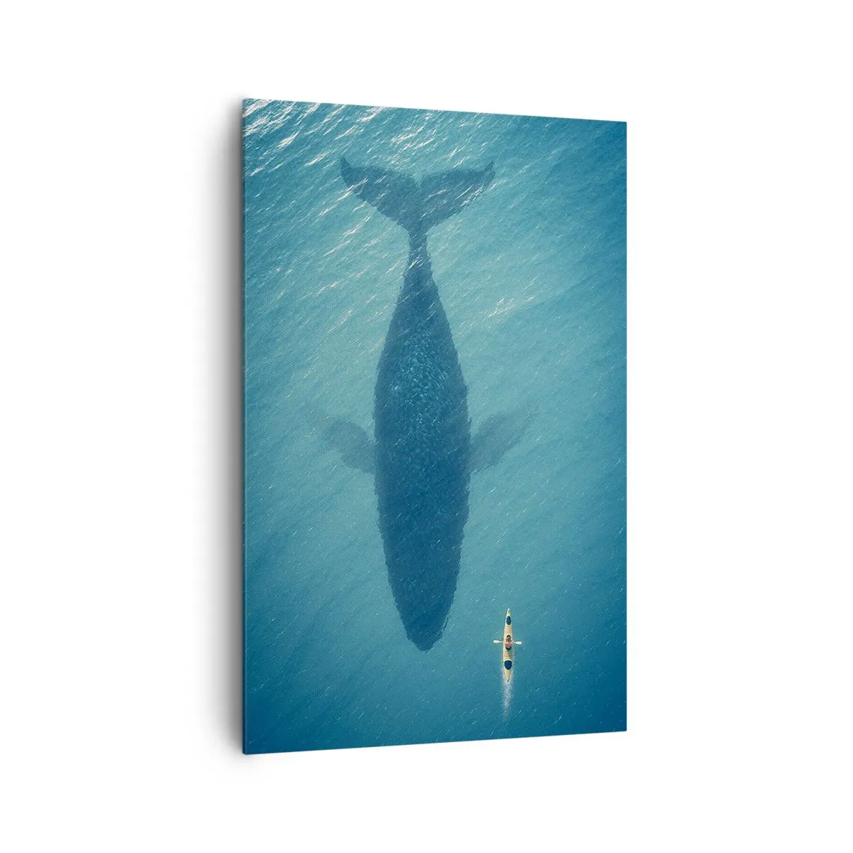 Quadro em tela - Encontro no oceano - 80x120 cm