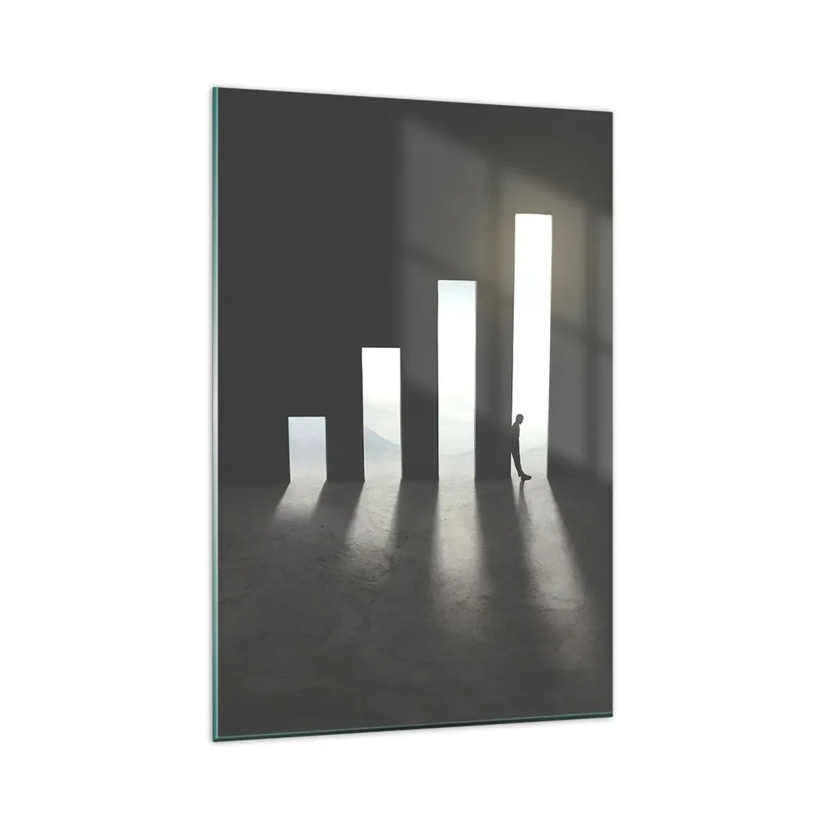 Quadro em vidro - Sucesso – impressão - 80x120 cm