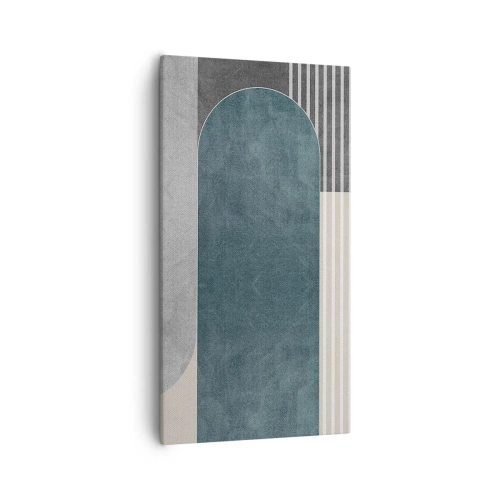 Quadro em tela - Composição ao nível - 55x100 cm