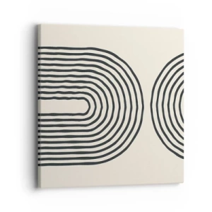 Quadro em tela - Em um momento... - 40x40 cm