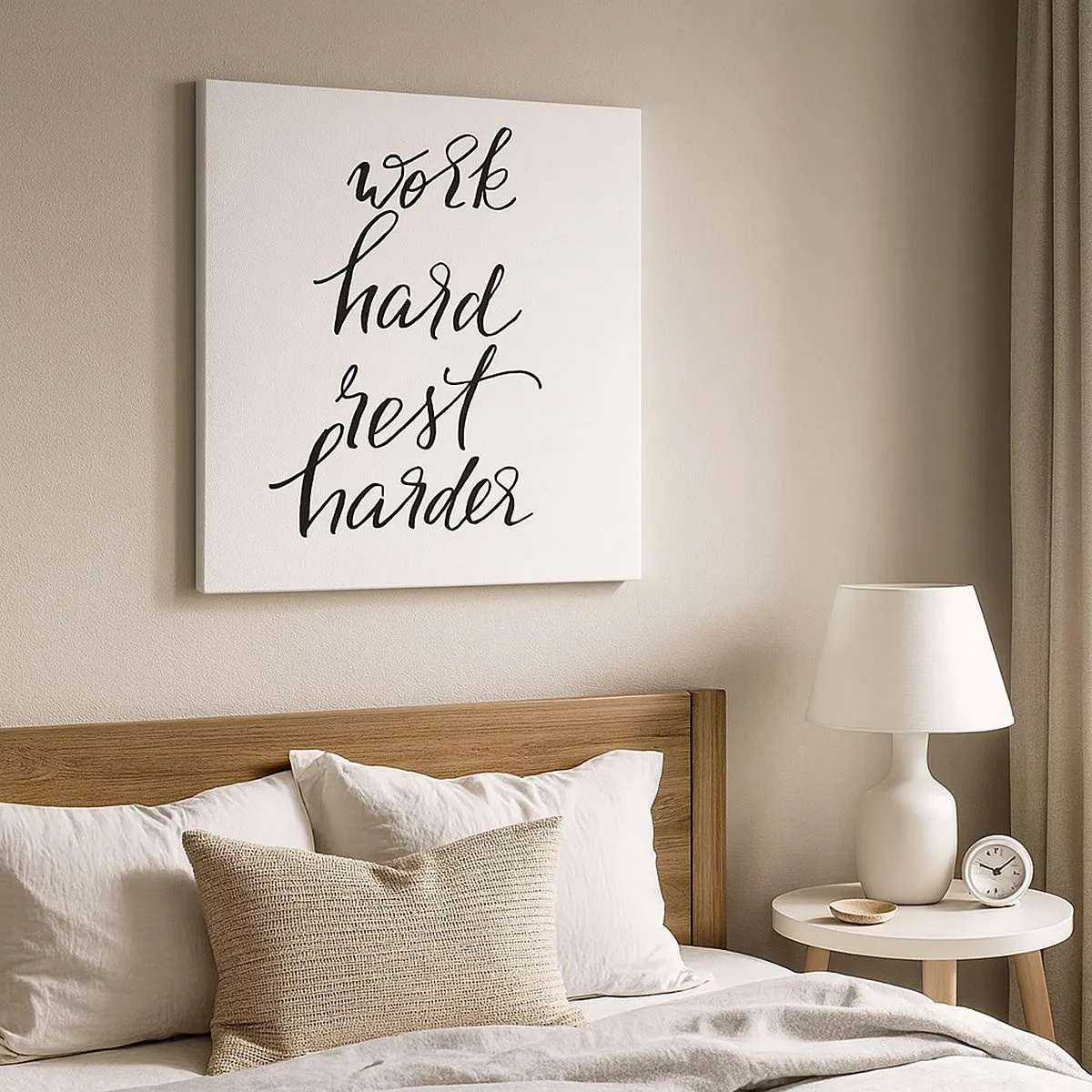 Quadro em tela - Equilíbrio da vida - 30x30 cm