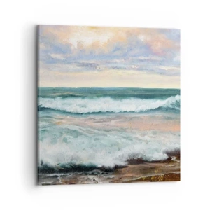 Quadro em tela - Aqui suavizas a alma - 70x70 cm