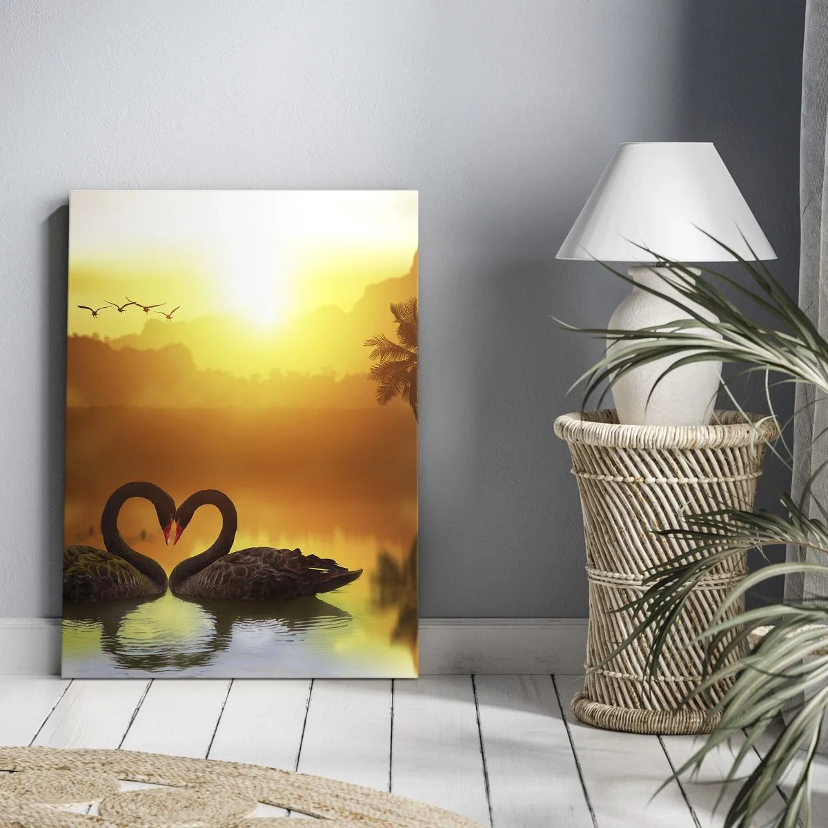 Quadro em tela - Tudo para o casal - 50x70 cm