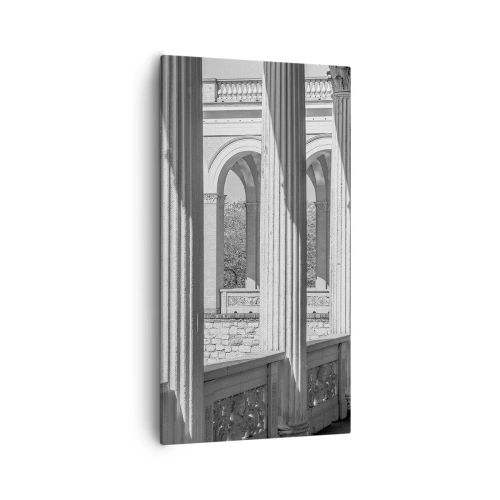 Quadro em tela - Arcada ensolarada - 55x100 cm
