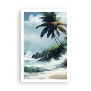 Pôster - Em uma costa tropical - 61x91 cm