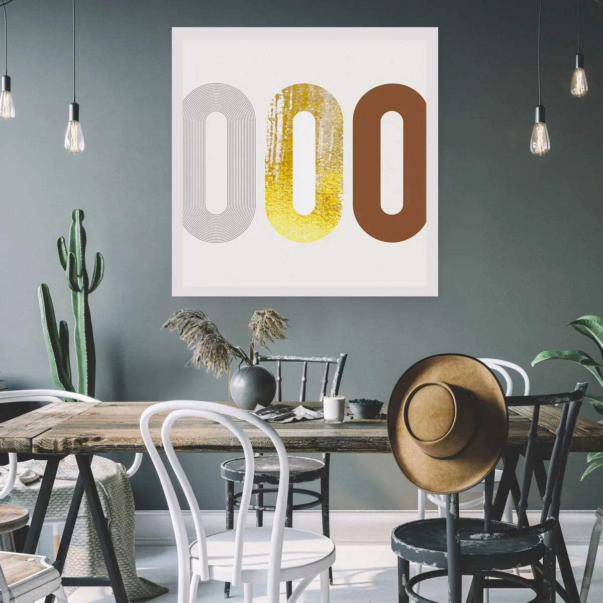 Pôster - Uuu! - 60x60 cm