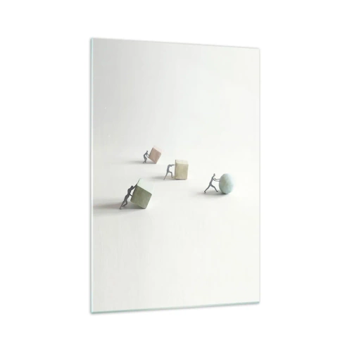 Quadro em vidro - É a vida - 70x100 cm