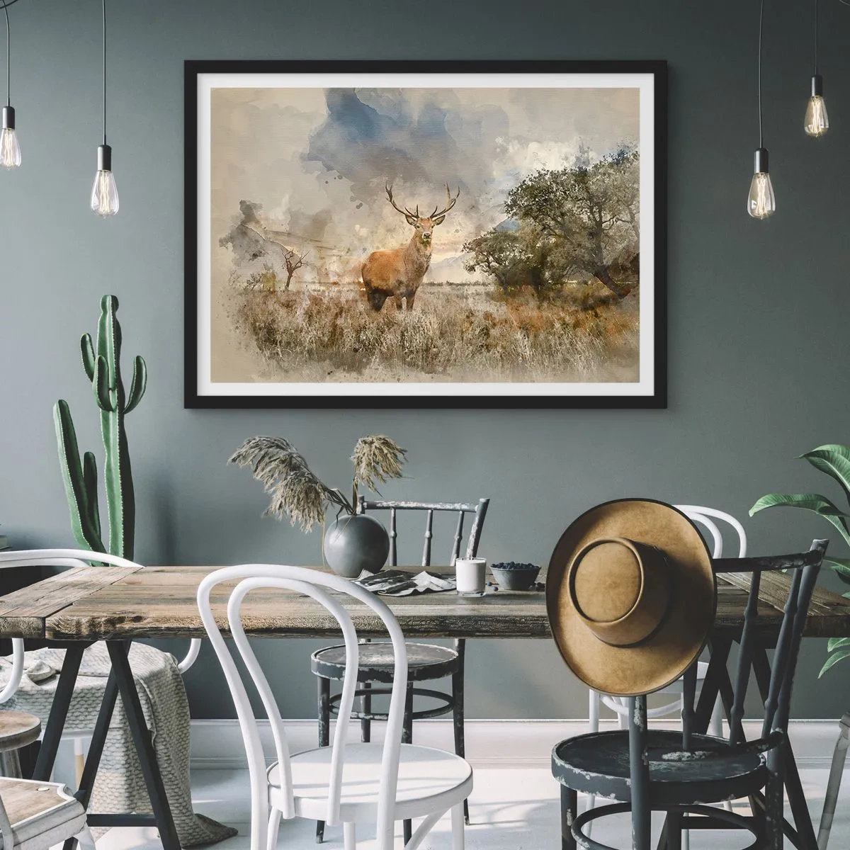 Pôster com moldura preta - Dignidade - força - dignidade - 70x50 cm