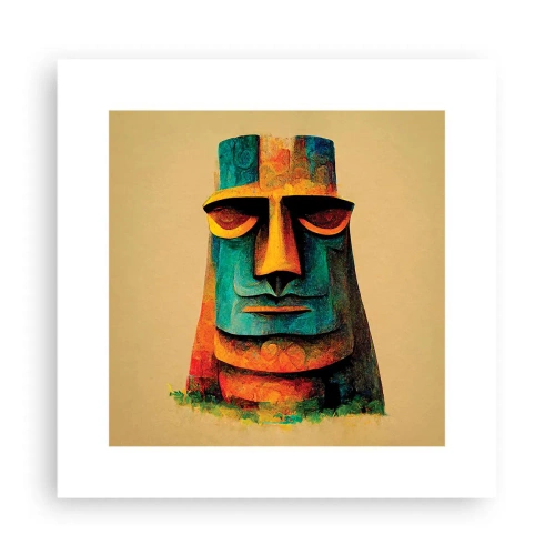 Pôster - Escultórico e simpático - 30x30 cm
