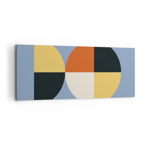 Quadro em tela - Verja e conte - 100x40 cm