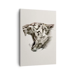 Quadro em tela - Já sabe quem está no comando - 50x70 cm