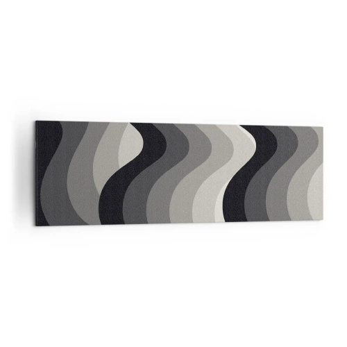 Quadro em tela - Onda após onda - 160x50 cm