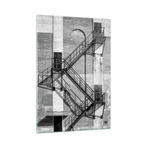 Quadro em vidro - Estilo industrial - 50x70 cm