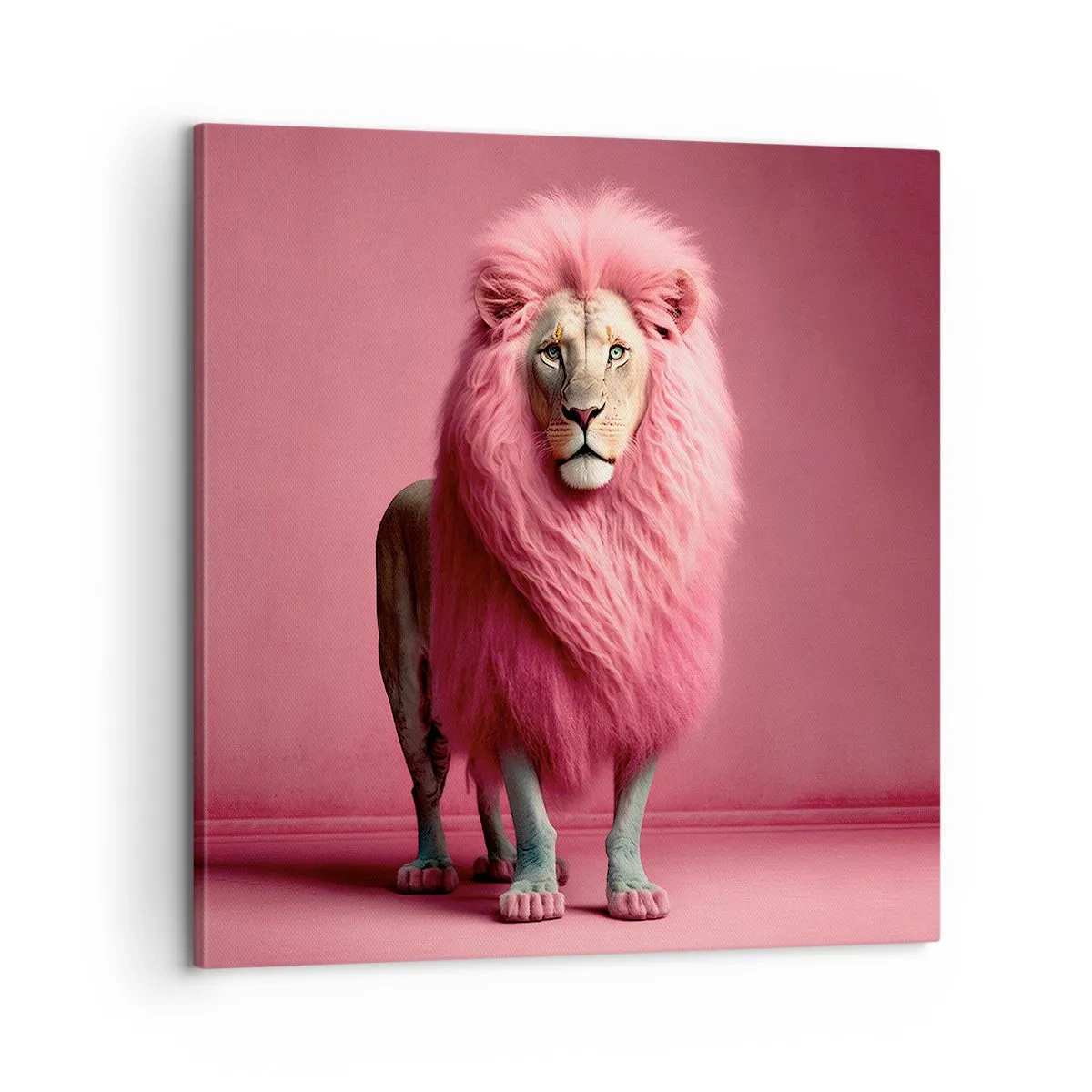 Quadro em tela - Não tens mais medo - 60x60 cm