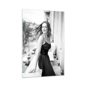 Quadro em vidro - Certamente uma parisiense - 80x120 cm