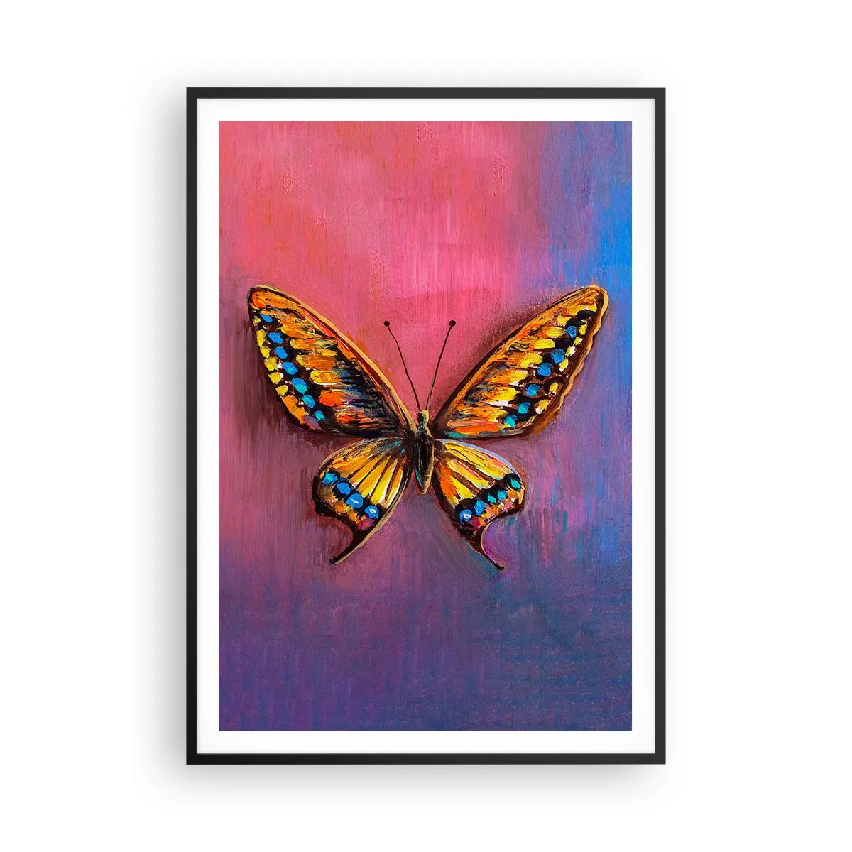 Pôster com moldura preta - Uma joia da natureza - 70x100 cm