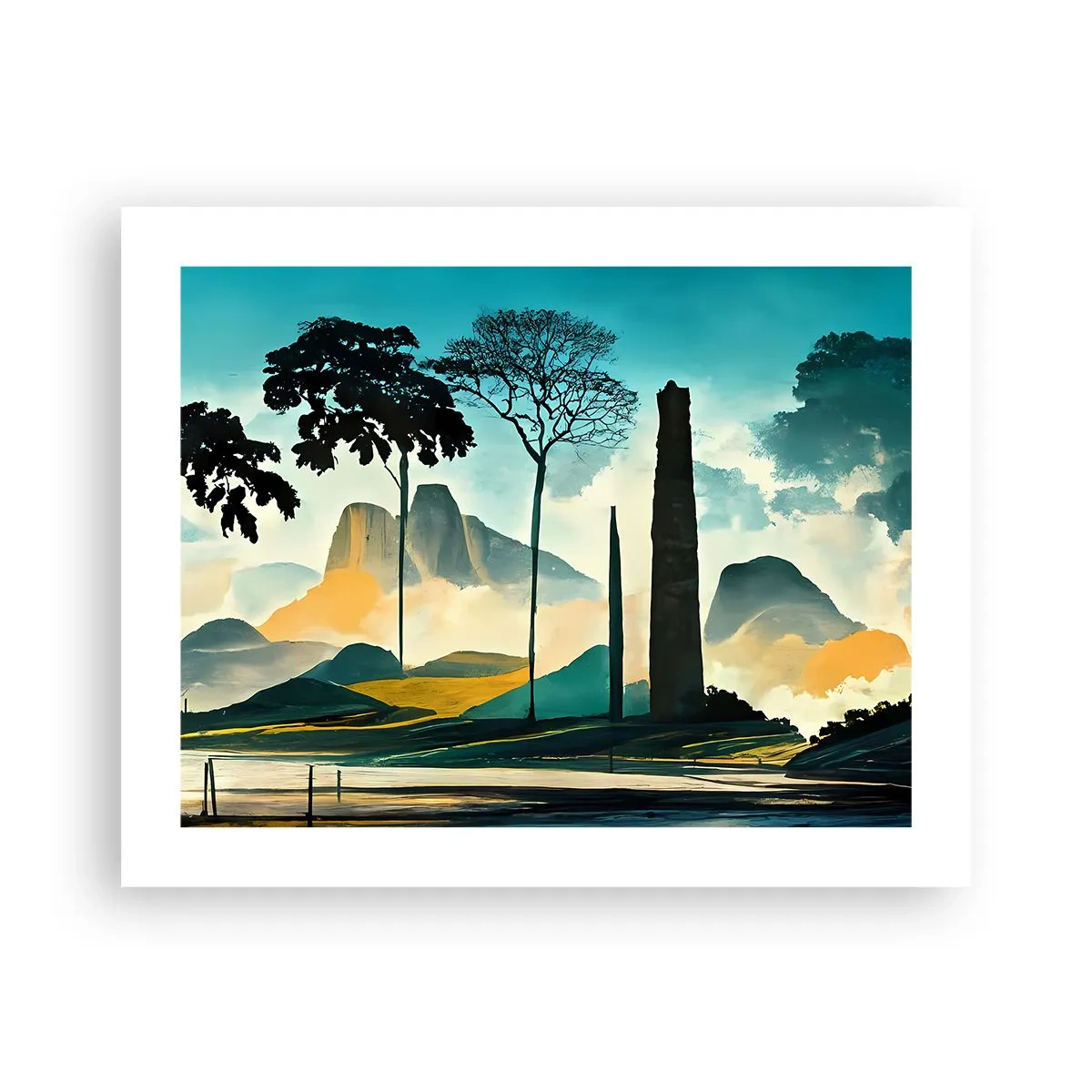 Pôster - Cada vez mais alto - 50x40 cm