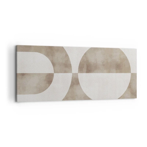 Quadro em tela - Semelhanças e diferenças - 100x40 cm