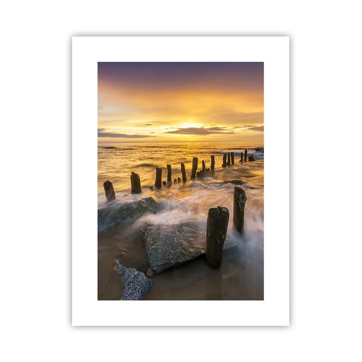 Pôster - A beleza crua do Mar Báltico - 30x40 cm