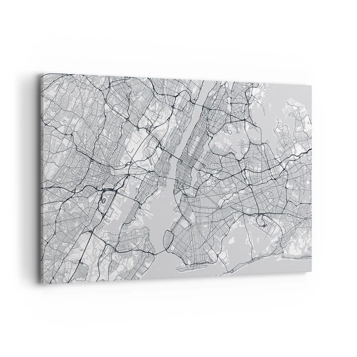 Quadro em tela - Anatomia de uma metrópole - 120x80 cm