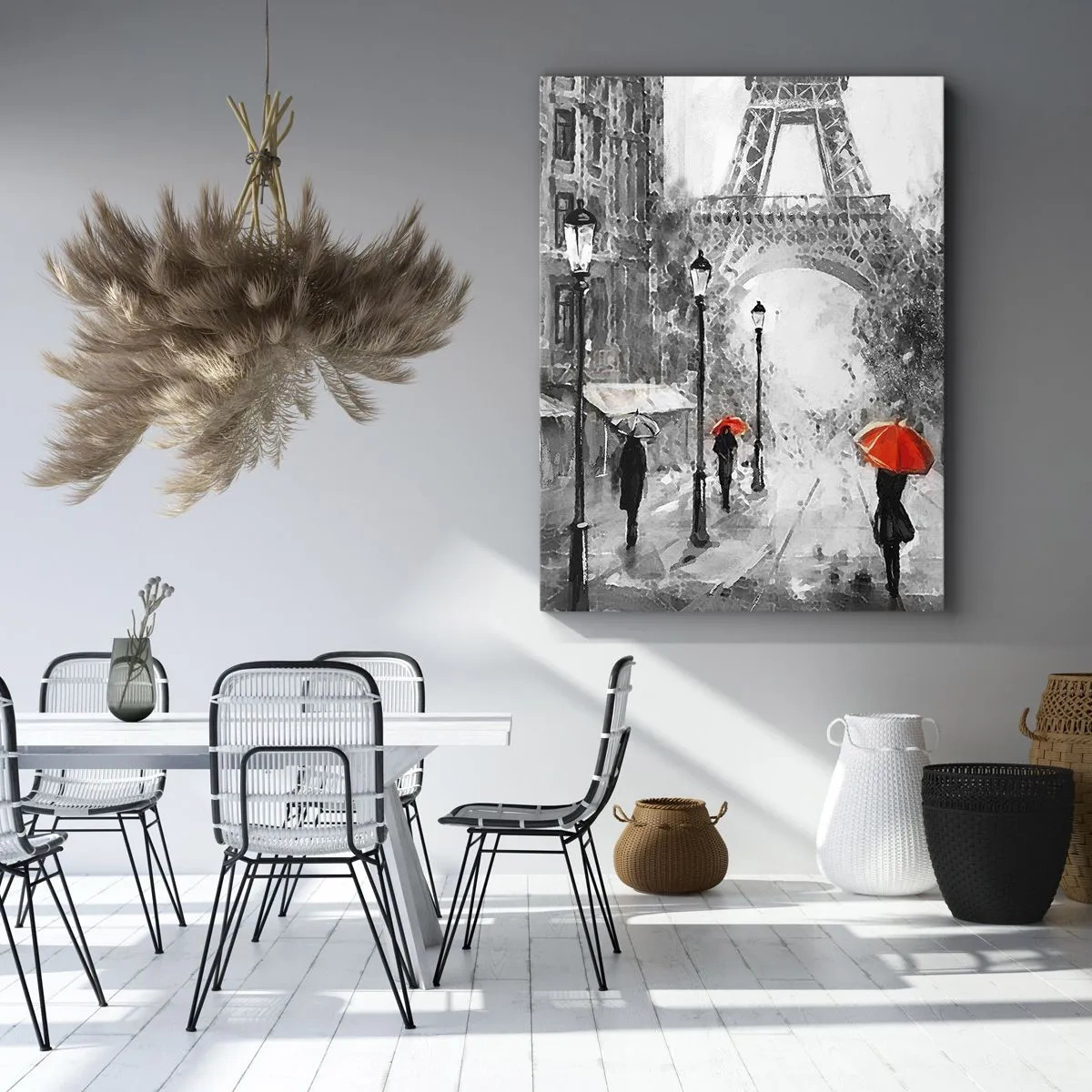 Quadro em tela - Todos os caminhos levam a ela - 50x70 cm
