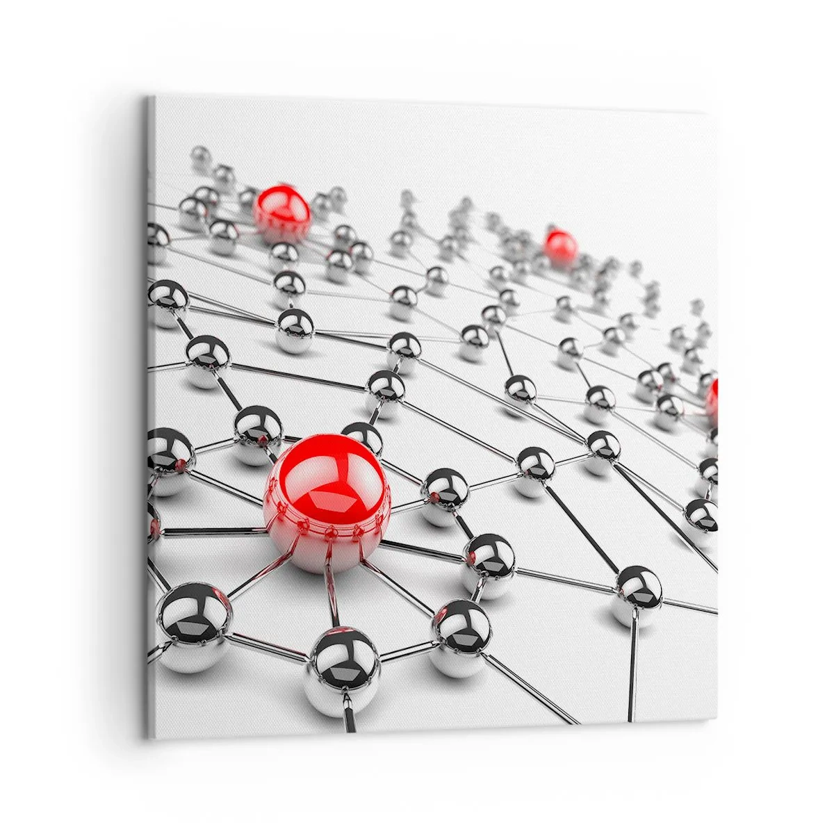 Quadro em tela - Rede de Prata - 50x50 cm