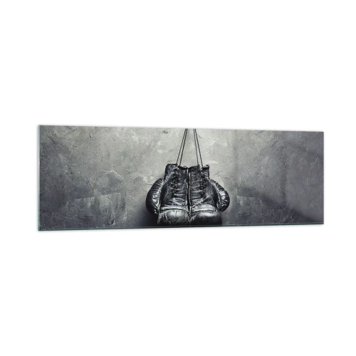 Quadro em vidro - Tempo de luta e tempo de paz - 160x50 cm